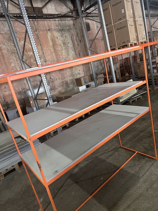 Стеллажи с полками