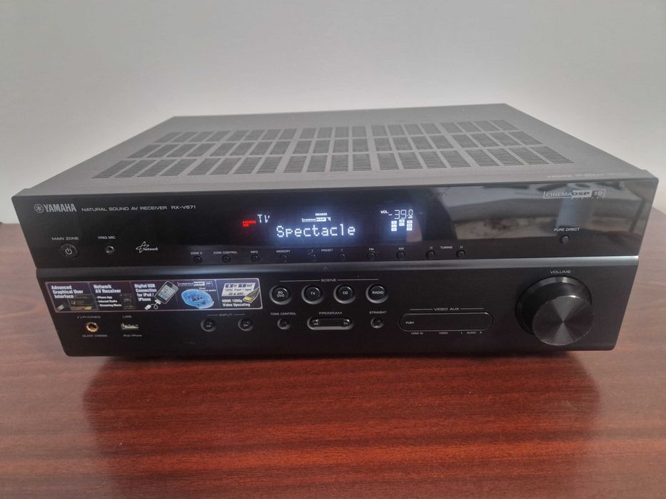 Yamaha RX-V671 Receiver AV 7.1 Network HDMI ARC AirPlay YPAO