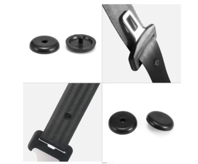 Clips fixare centura siguranta Audi; Bmw; Citroen; Fiat; Ford; Honda; Hyundai; Kia; Citroen; Nissan; Peugeot; Renault; Toyota; Suzuki; Volvo; Culoare gri, set 10 buc. RapidAuto