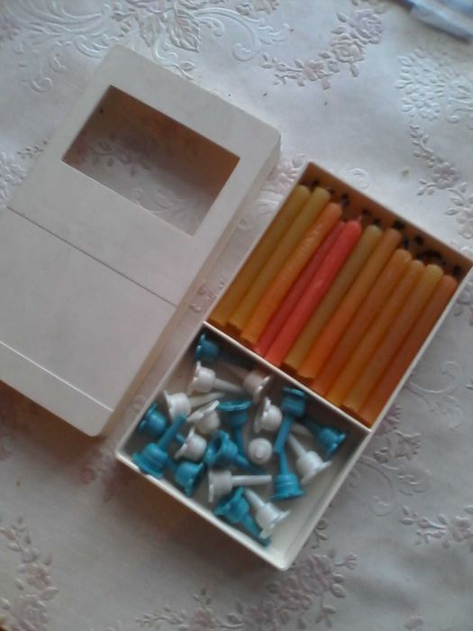 Свечи подарочные 20шт. сделано в СССР