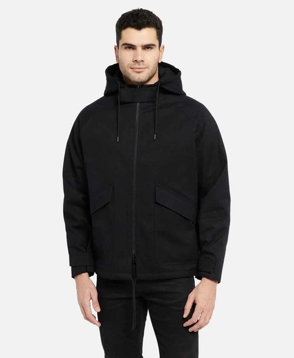 All Saints Мъжко зимно яке с подплата Размер М-L Цвят черен Tоп кач-во