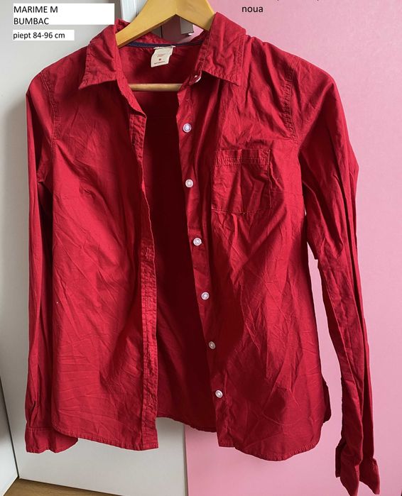 Lot camasa bluza femei marime M caliope bumbac maneca lunga