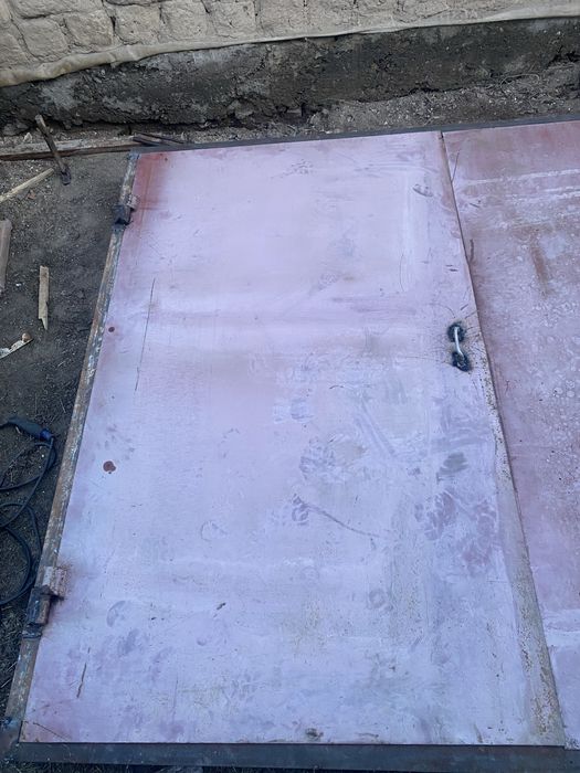 Ворота гаражные с рамой