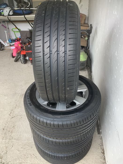 Jante al. cu gume de vară 195/65/15” Continental