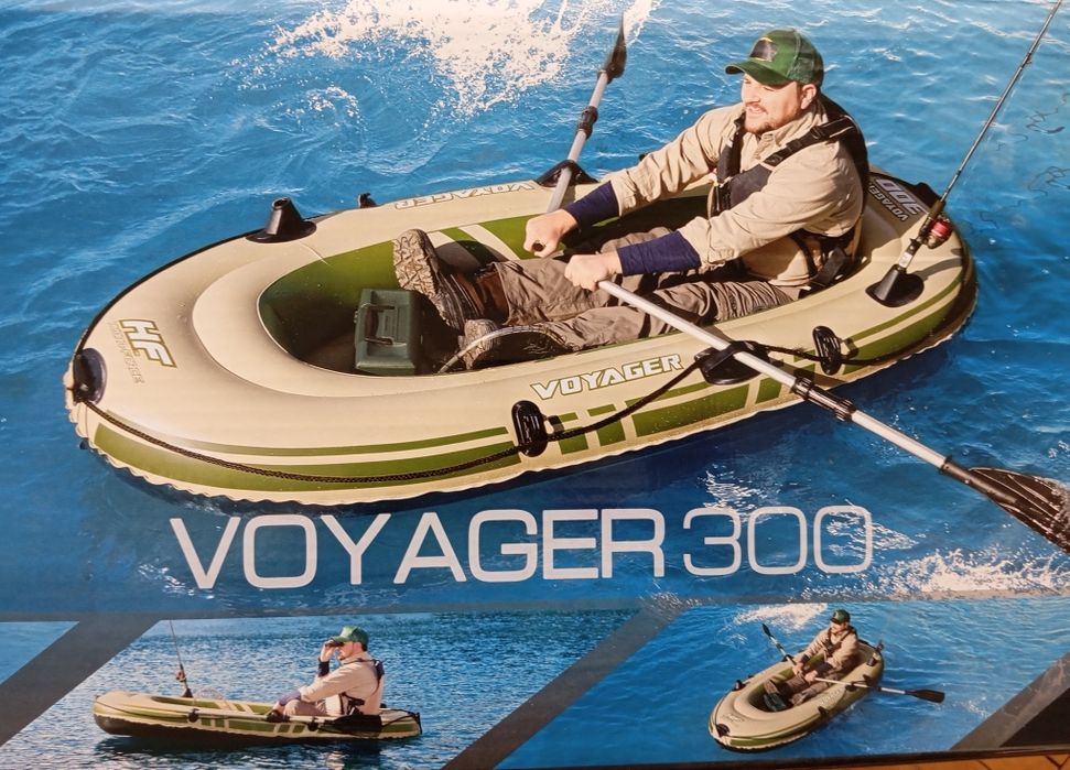 Надуваема лодка 2+1