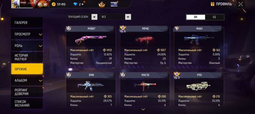 Фф акк сатылады 5000тг