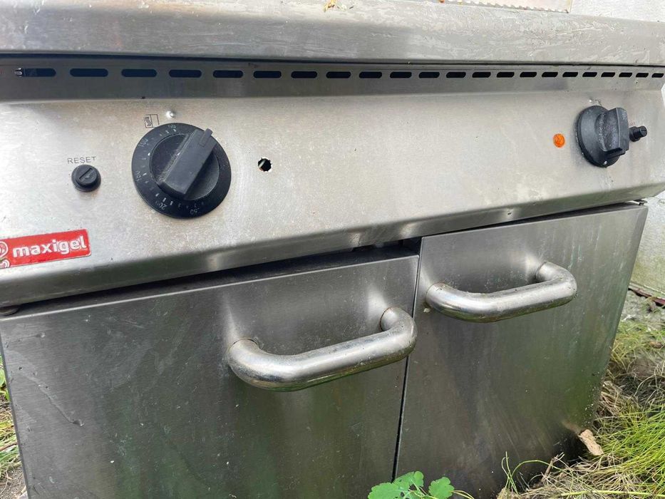 Plită și Grill Electric Trifazic de Inox