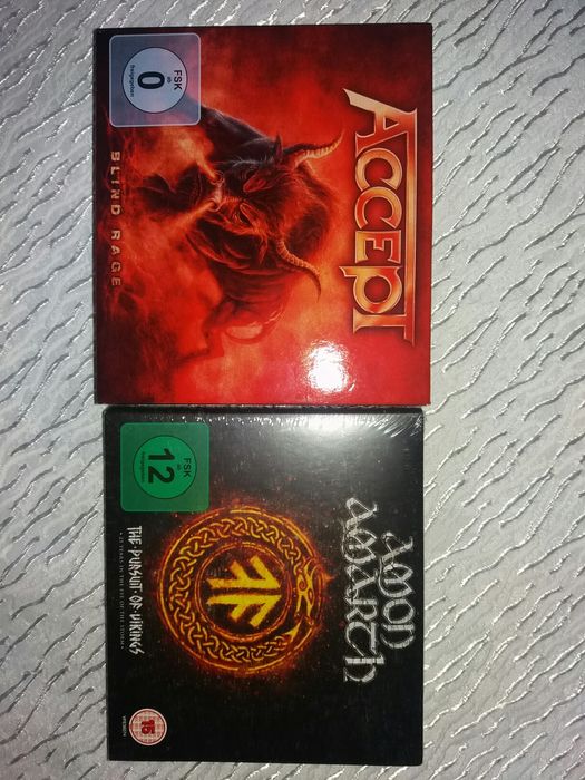 Оригинални дискове Dio,W.A.S.P.,Metallica,Twisted Sister,Sepultura