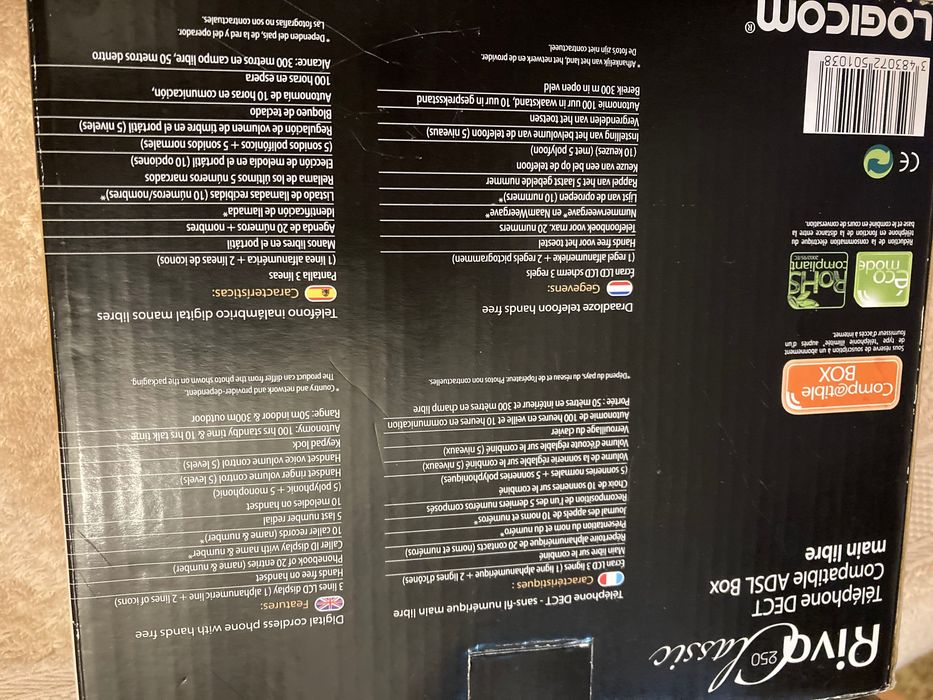 Vand telefon Riva Classic, pt casa, fix , cu baza si handset nou