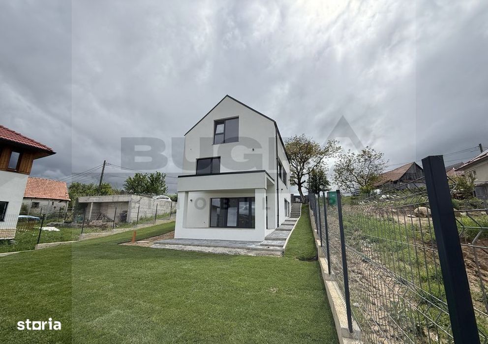 Casa individuala, 160 mp+ 873 mp teren, parcare, zona Feleacu