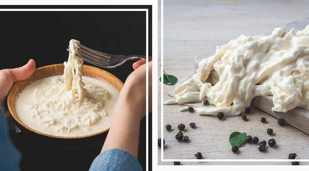 Сыр страчателла - итальянский деликатес