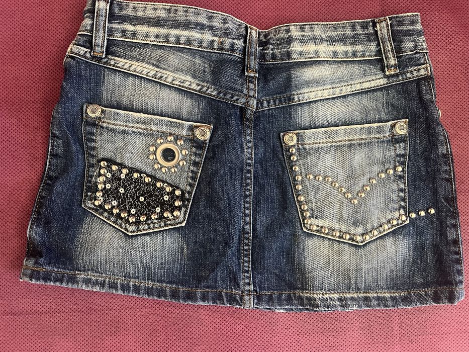 Дънкова пола минижуп