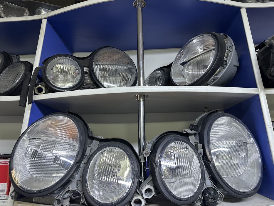 Фары W210 рестайлинг xenon