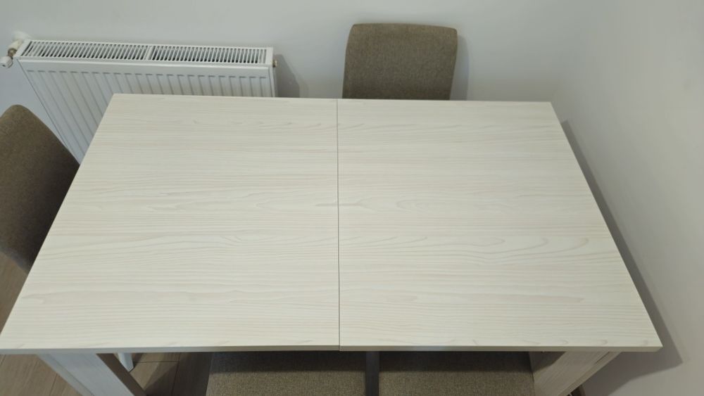Masa 6 persoane extensibila + 6 scaune