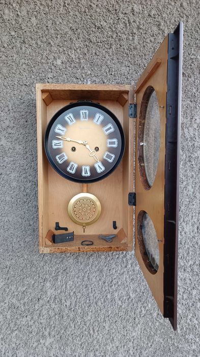 Стар руски стенен часовник - Янтар / Jantar - 1970г.