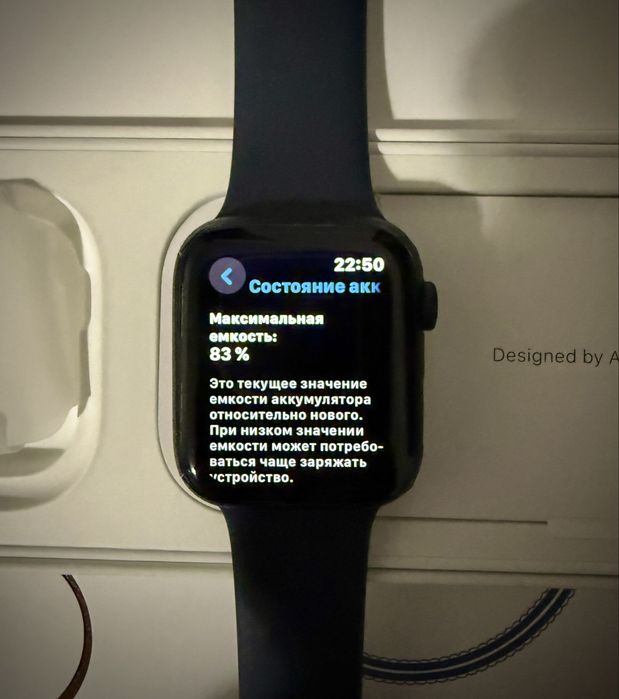 Apple Watch SE Gen 2 | 44 mm | Midnight LL/A - идеал, полный комплект