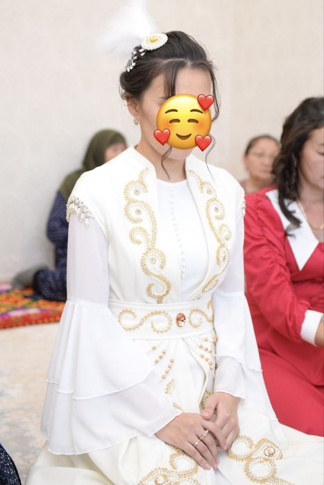 Платье на узату (койлек) с камзолом