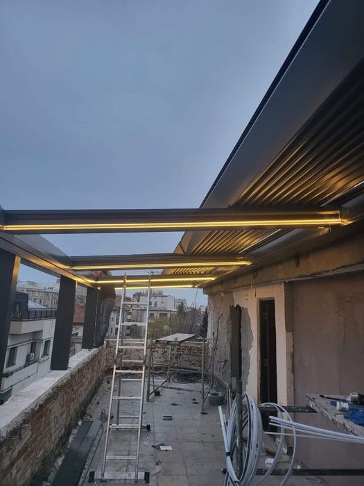 Pergola retractabila automata PRET PRODUCATOR