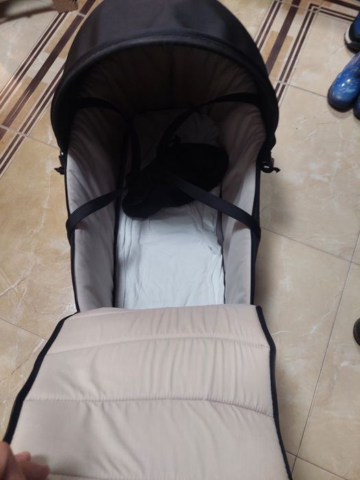 Кош за новородено + сенник Cocoon Mountain Buggy, черен