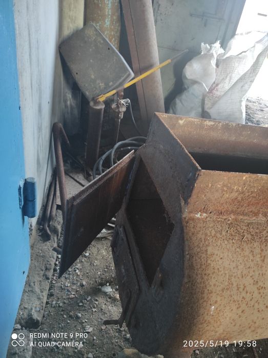 Печь металлическая