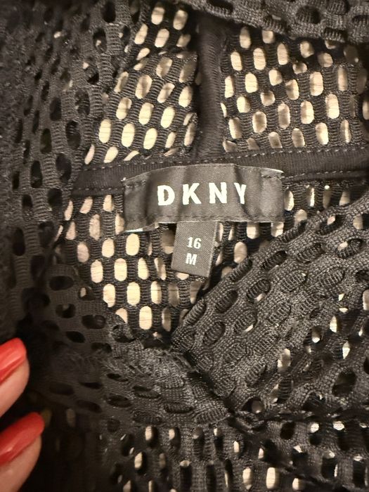 Top tip plasa negru DKNY