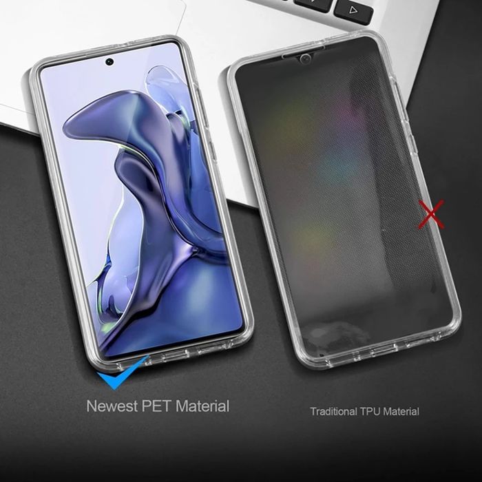 Прозрачен 360 Градуса Кейс за Xiaomi 11T / 11T Pro Супер Защита