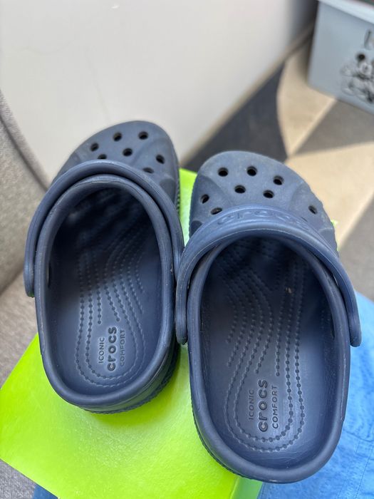 Сандали crocs в синьо
