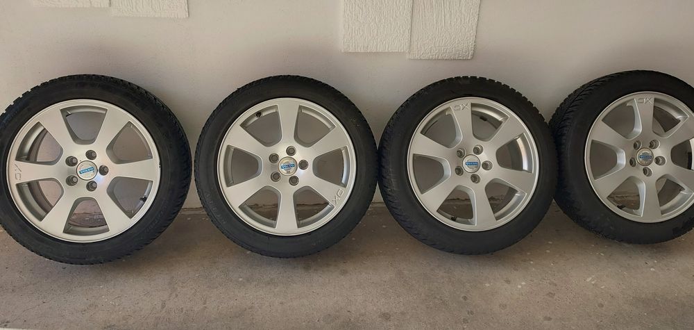 Vând set jante aliaj Volvo originale 5x108 R17