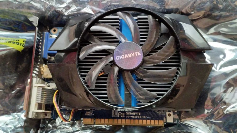 Gigabyte gtx 650 ti oc 1 gb  видео карта