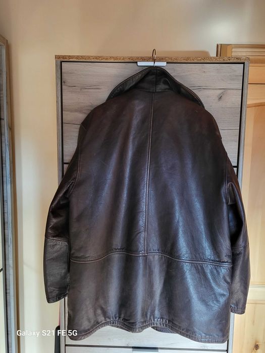 Haina de piele Armani