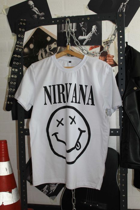 Футболки Nirvana РОК мерч размер Л