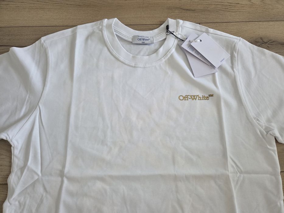 Tricou alb Off-White