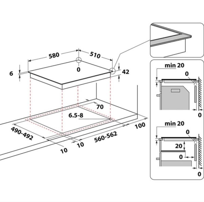 Plita electrica Whirlpool 60 cm