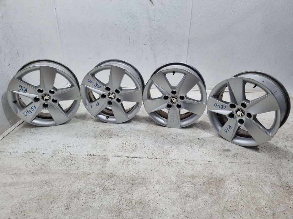 Set jante aliaj Skoda Octavia 3 Combi (5E5) [Fabr 2012-prezent] 5E0601