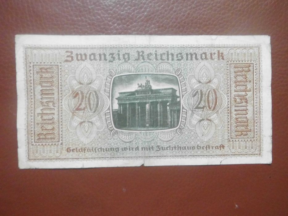 ГЕРМАНИЯ 20 рейхс марок 1939 год