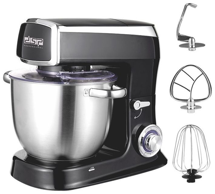 Миксер-тестомес кухонный с чашей DSP 6л