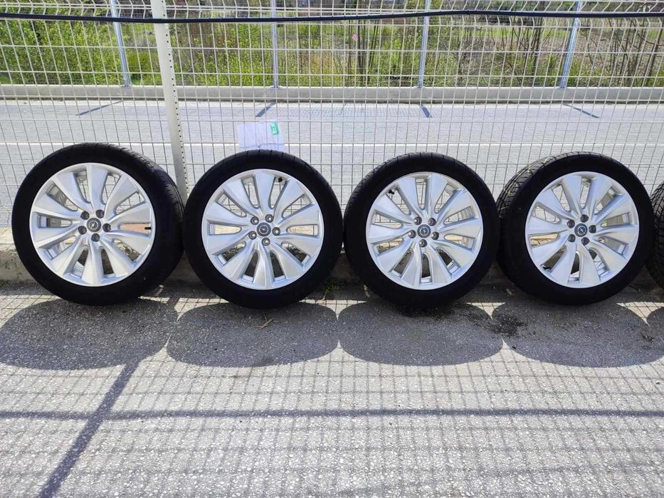 264 - 4бр. Алуминиеви джанти 19'' 5x108 с гуми 205/55R19 OpelGrandland
