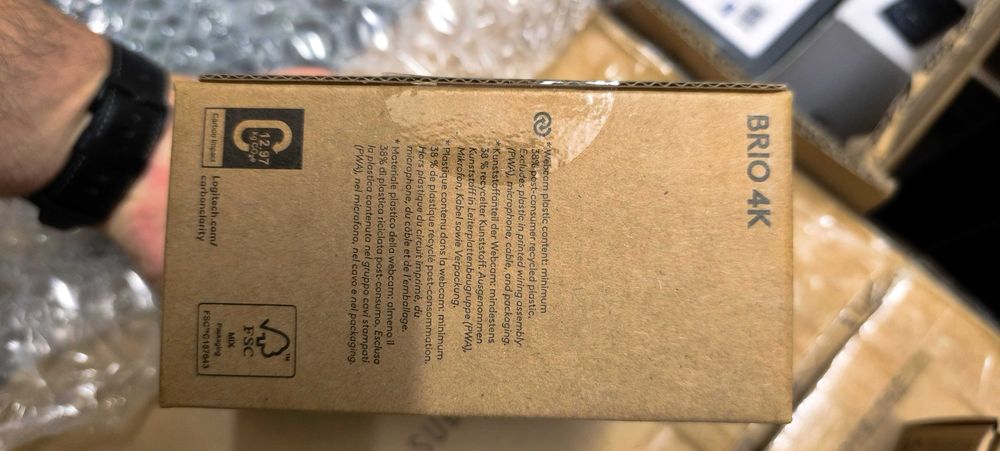 Logitech BRIO 4K Ultra HD професионални уеб камери модел 960-001746