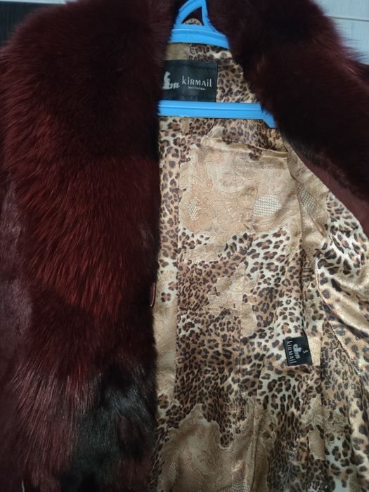 Продаю бордовую шубу