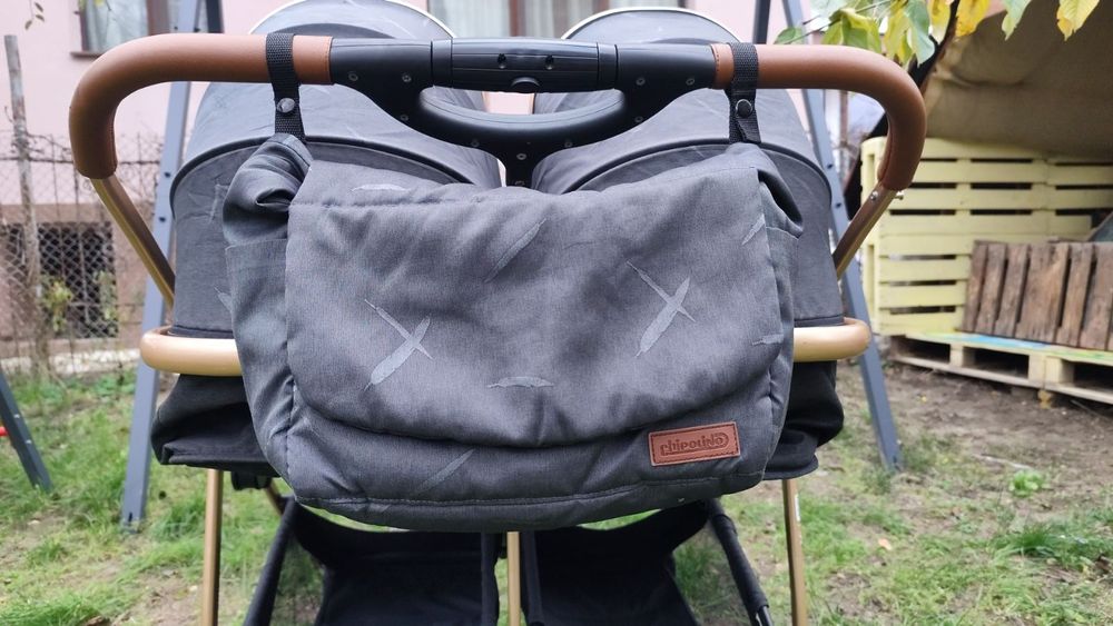 Двойна детска Детска количка Чиполино с две кошчета за кола