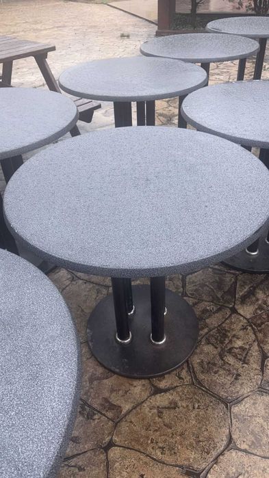 masa metalica de exterior