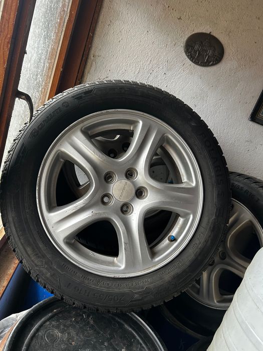 Гуми с джанти за Субару Barum Polaris 5.  205/55/16