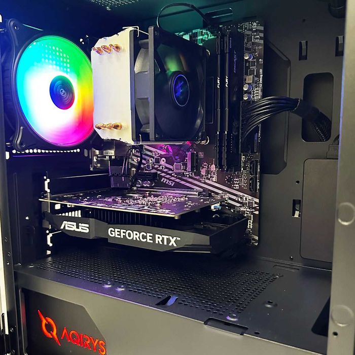 Unitate PC Gaming Ryzen 5 3600, 16GB RAM, Nvidia RTX 3050 6GB, 240GB