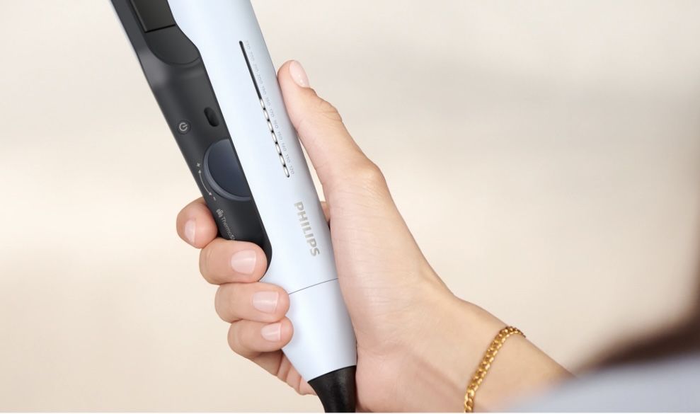 Преса Philips BHS520/00 с йонна грижа и плочи с арганово масло