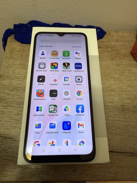 Oppo A38, Dual SIM, 128GB, 4GB RAM, 4G, Glowing Black