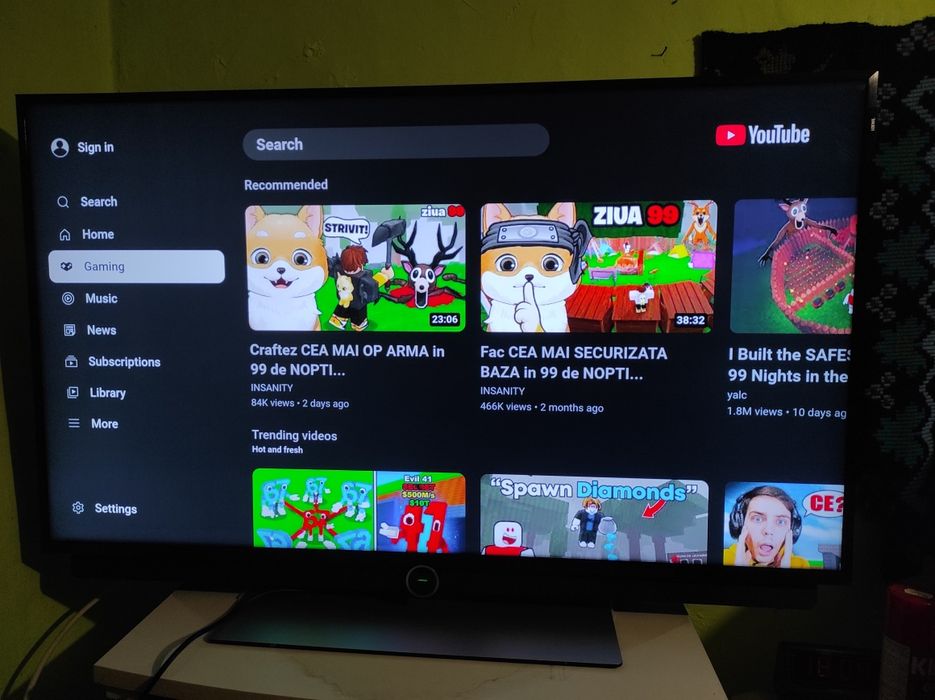 Smart tv Loewe 109 cm