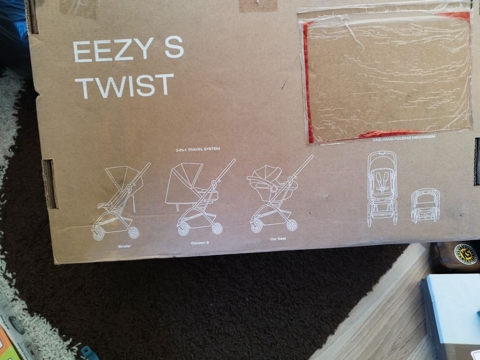 Carucior travel sport compact aeroport avion Cybex Gold Eezy S  Twist 360