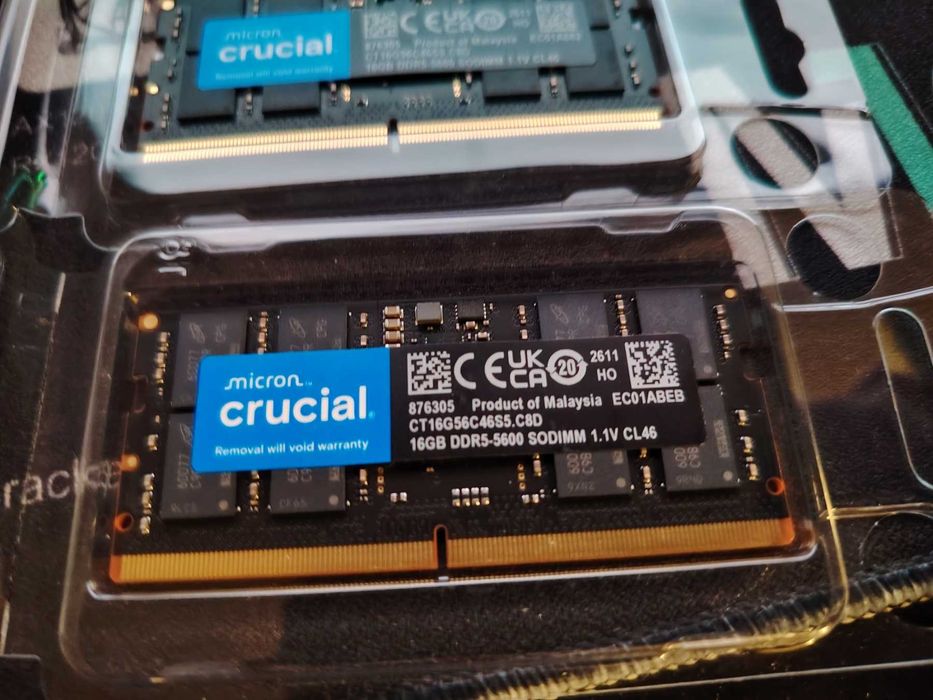 Рам памет за лаптоп Crucial 2x16GB 32GB 5600MHz DDR5 SO-DIMM