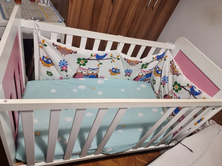 Vand patut din lemn copii 120x60