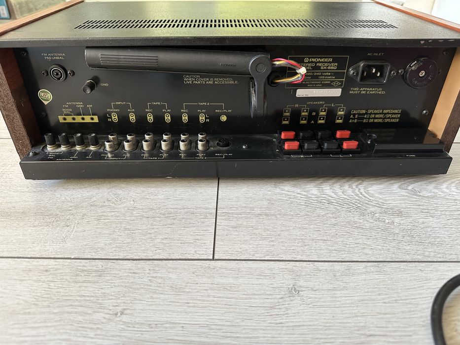 Pioneer Stereo Receiver SX-550
